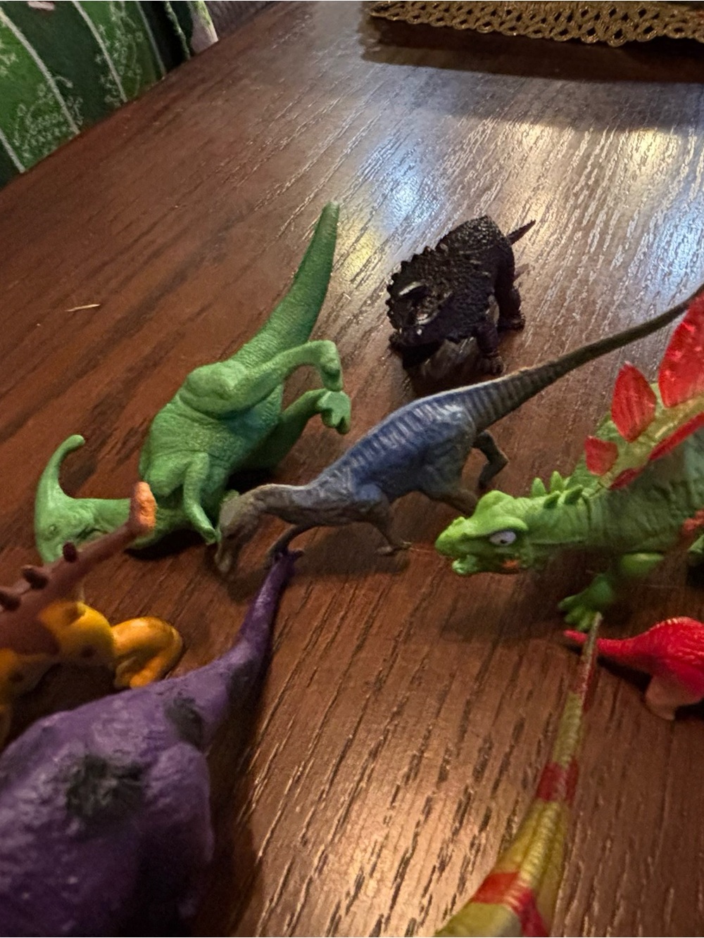25 Dinosaur Figure Lot Mixed Plastic T-Rex Spinosaurus Stegosaurus Brachiosaurus - Picture 6 of 11